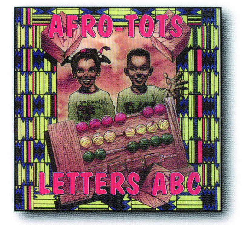 afro tots letters abc compress